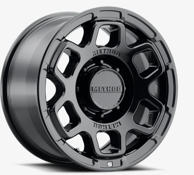 Method MR710-HD Bead Grip 18x9 / 8x180 / 12mm Offset / Gloss Black Wheel