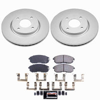 Power Stop 09-14 Nissan Cube Front Z23 Coated Brake Kit