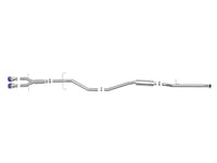 aFe Takeda 2.5in 304 SS Cat-Back Exhaust System w/ Blue Tips 17-20 Honda Civic Si Sedan I4 1.5L