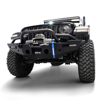 Westin 20-25 Jeep Gladiator / 18-25 Wrangler JL XTS Round Bull Bar - Tex. Blk