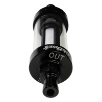 Edelbrock 5/16in i.d. Hose Clear View Fuel Filter