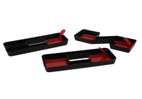 Ford Racing 2021+ Bronco Grille Lettering Overlay Kit - Black