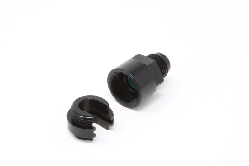 Aeromotive VaporWorx Fitting - GM 3/8in Female Quick Connect to AN-06 Male Adapter