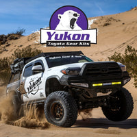 Yukon Gear Ring & Pinion Gear Kit Front & Rear for Toyota 8/7.5R Diff (w/Factory Locker) 4.56 Ratio