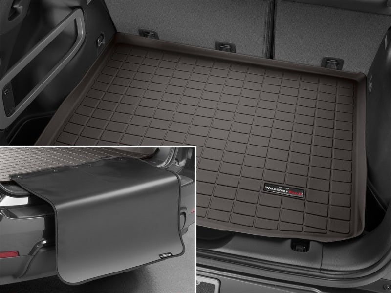 WeatherTech 25-25 Lamborghini Urus SE Trunk Cargo Liner w/Bumper Protector - Cocoa