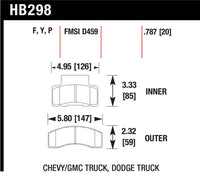 Hawk HPS Street Brake Pads