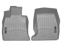 WeatherTech 2018+ Kia Stinger Front FloorLiner - Grey