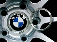 Advan 73mm BMW Center Cap Adapter Ring - Silver Alumite