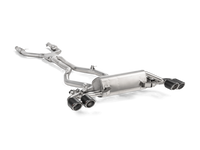 Akrapovic 17-19 Alfa Romeo Giulia Quadrifoglio Evolution Link Pipe Set (Titanium)