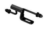 Goodridge 07-11 Harley-Davidson Softail Models Rear Brake Switch Holder - Black