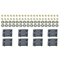Westin 2000-2013 Chevy/GMC Tahoe 4dr (Excl 43135 Z71) Premier Oval Nerf Step Bar Mount Kit - Black