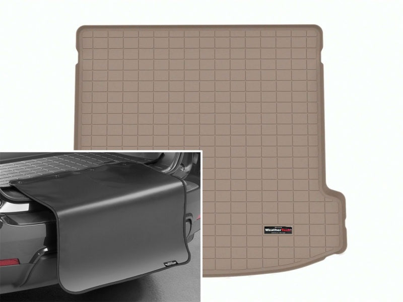 WeatherTech 2021+ Mercedes-Benz AMG GLE 53 Cargo With Bumper Protector - Tan