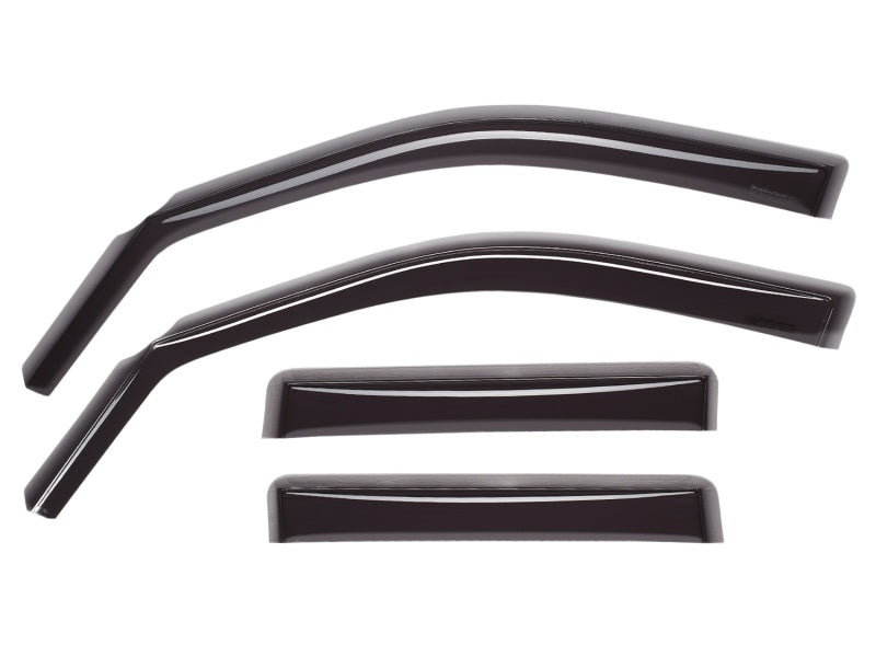 WeatherTech 22-25 Infiniti QX60 Front&Rear Side Window Deflectors - Dark Tint