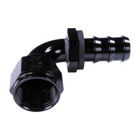 Russell 12AN Twist-Lok 90 Degree Hose End - Black
