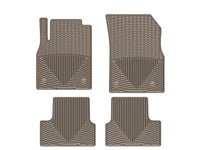 WT Rubber Mats - Front - Tan