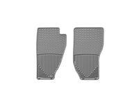 WeatherTech 84-96 Jeep Cherokee (2 door) Front Rubber Mats - Grey