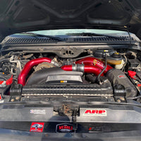 Wehrli 03-07 Ford 6.0L Powerstroke 4in Intake Kit - Bronze Chrome