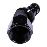 Russell 12AN Twist-Lok 30 Degree Hose End - Black