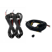 KC HiLiTES Platform One Profile SideCast 4-Light Wiring Kit for F150/Raptor/Super Duty