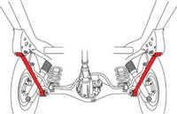 SPC Performance 08+ Toyota Landcruiser Rear Lower Control Arms (Pair)