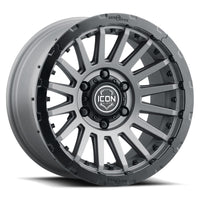 ICON Alloys Recon Pro Satin Charcoal- 18 X 9 - 8 X 170- 6MM 65.25n BS