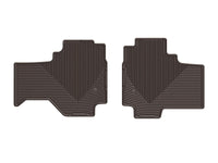WeatherTech 2019+ RAM Ram 1500 Rear Rubber Mats - Cocoa