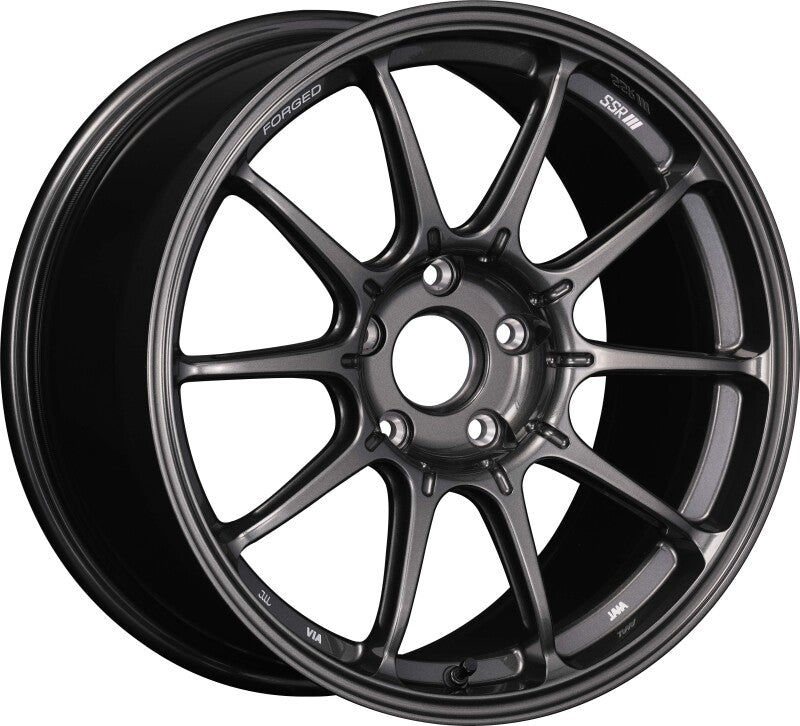 SSR GTX01 FORGED 19x10.5 +22 5x114.3 GT GUNMETAL WHEEL