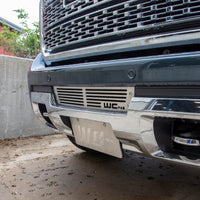 Wehrli 15-19 GMC Sierra 6.6L LML/L5P Duramax Bumper Grille - Raw Stainless Finish