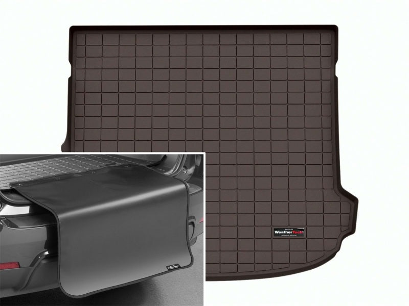 WeatherTech 2024 Mercedes-Benz GLC Coupe Cargo Liner w/Bumper Protector - Cocoa