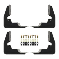 Westin 2014-2018 Chevy Silverado 1500 Reg Cab Premier Oval Nerf Step Bar Mount Kit - Black