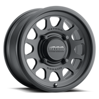 Method MR414 Bead Grip 15x7 / 4+3/13mm Offset / 4x156 / 132mm CB Matte Black Wheel