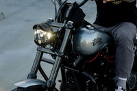 Baja Designs Harley D 82-17 Dyna/ FXR/ Softail DOT LP6 LED Headlight Kit DRL - White