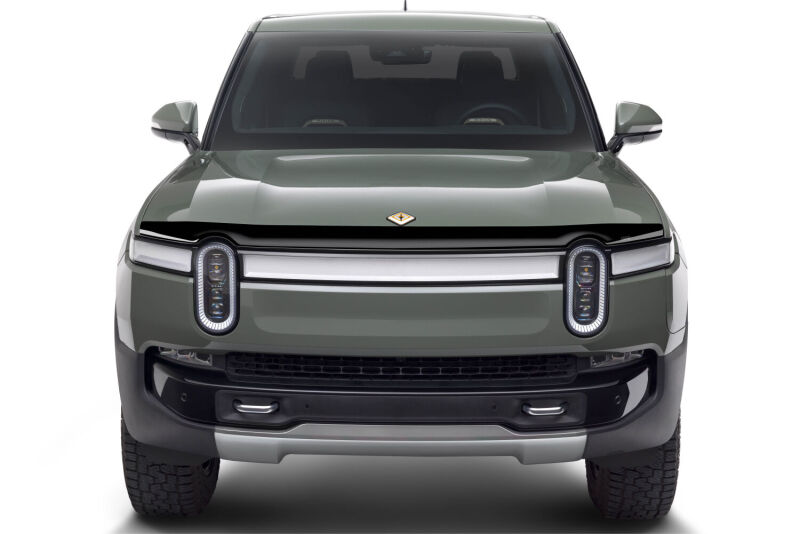 Husky Liners 22-26 Rivian R1T Aeroskin Hood Protector - Smoke