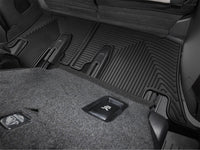 WeatherTech 24-26 Lexus TX 2nd Row Rear All-Weather Floor Mats - Black