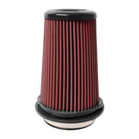 Injen 8-Layer Oiled Cotton Gauze Air Filter w/ Twist Lock - 4in ID / 6in Base / 7.75in H
