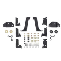 Westin 99-16 Ford F-250/350/450/550 CC (6.75ft Bed) HDX Drop Whl to Whl Nerf Step Bars - Text Blk