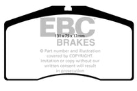 EBC 93-95 Porsche 911 (964) 3.6 Turbo Yellowstuff Front Brake Pads