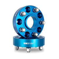 Mishimoto Wheel Spacers - 5x127 - 71.6 - 45mm - M14 - Blue