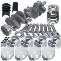 Eagle Chevy 454 1Pc 4.000in Crank 6.135in I-Beam Rods 43cc Dome 4.280in Pistons Rotating Assembly