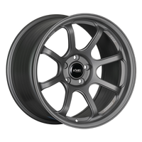 Konig Forged F6SX 17x10 5x114.3 ET45 Satin Grey Wheel (Knurled Bead)