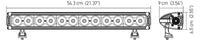 Hella Value Fit Design 12in LED Light Bar - Combo Beam