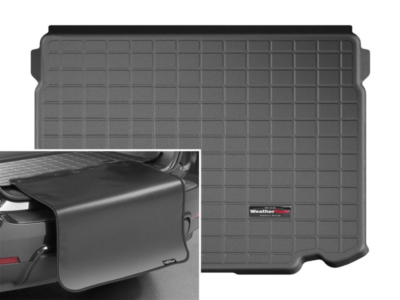 WeatherTech 2019+ Toyota Corolla Hatchback Cargo With Bumper Protector - Black