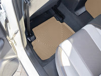 WeatherTech 17-23 Subaru Impreza 5-Door Hatchback 2nd Row Rear All-Weather Floor Mats - Tan