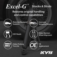 KYB 17-19 Honda CR-V / 20-22 Honda CR-V L4 1.5L (Exc. Hybrid) Excel-G Strut - Front Left