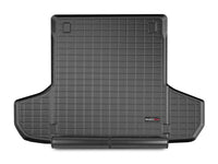 WeatherTech 2017+ Porsche Panamera Cargo Liner w/ Bumper Protector - Black (Trim for Cargo Nets)