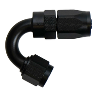 DeatschWerks 6AN Female Flare Swivel 150-degree Hose End CPE