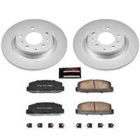 Power Stop 03-05 Mazda 6 Rear Z17 Evolution Geomet Coated Brake Kit