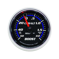 Autometer Cobalt 52mm 2 BAR Mechanical Boost Gauge