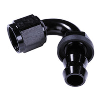 Russell 8AN Twist-Lok 120 Degree Hose End - Black