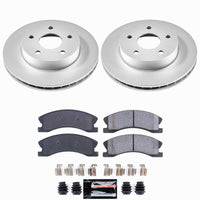 Power Stop 99-04 Jeep Grand Cherokee Front Z23 Coated Brake Kit